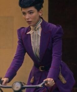 The Law According to Lidia Poet Purple Coat