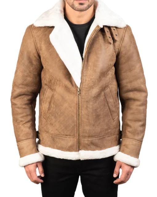 mens-b-3-distressed-brown-leather-bomber-jacket