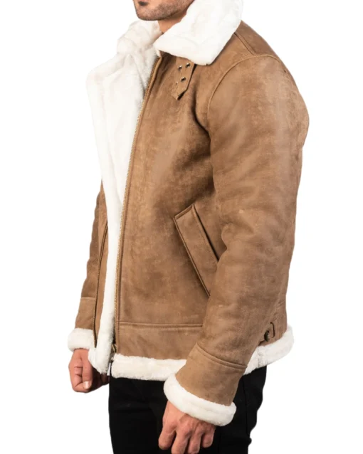 mens-b-3-distressed-brown-leather-bomber-jacket