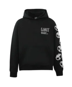 Lost Intricacy Mitt Black Hoodie