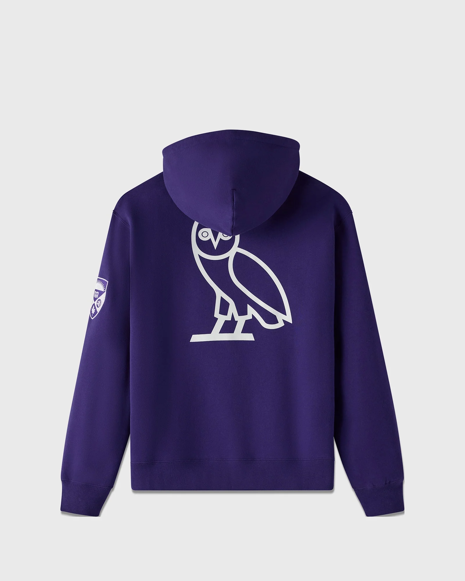 OVO Campus Western Purple Fleece Hoodie