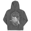 Revenge Skeleton Angel Hoodie