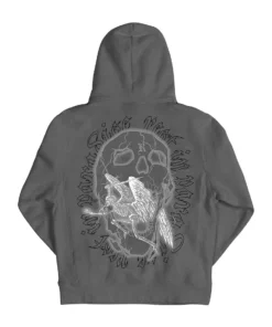 Revenge Skeleton Angel Hoodie