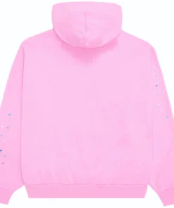 Sp5der OG Web Pink Hoodie