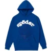Sp5der Websuit Blue Hoodie